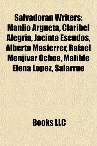 9781157341253: Salvadoran Writers: Manlio Argueta, Clar