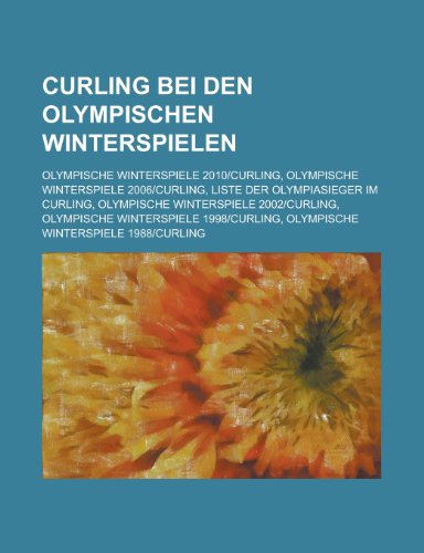 Curling Bei Den Olympischen Winterspielen: Olympische Winterspiele 2010curling, Olympische Winterspiele 2006curling - Bucher Gruppe