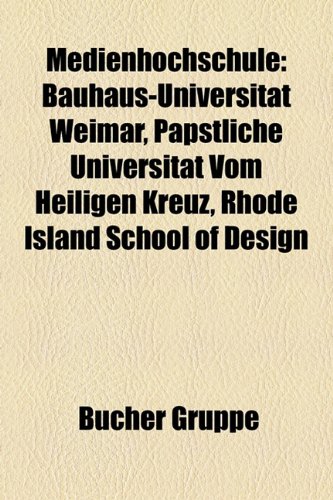 9781159157906: Medienhochschule: Bauhaus-Universitt We