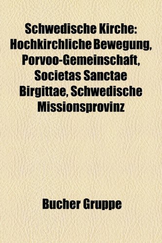 9781159318802: Schwedische Kirche Hochkirchliche Bewegu