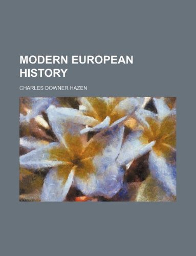 9781159410858: Modern European history