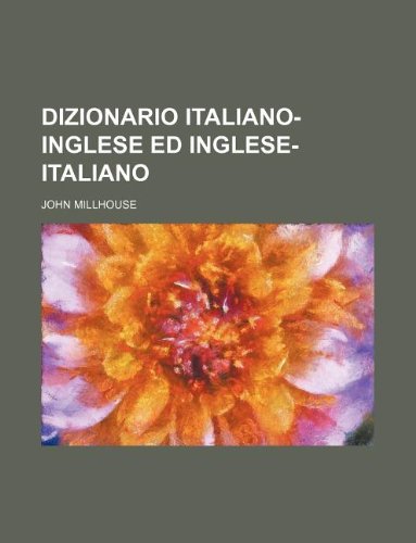 9781159590529: Dizionario italiano-inglese ed inglese-italiano