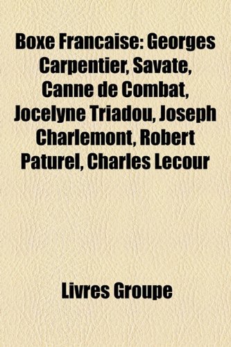 9781159634308: Boxe Franaise: Georges Carpentier, Sava