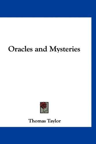 Oracles and Mysteries (9781160998970) by [???]