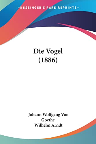 Beispielbild fr Die Vogel (1886) (German Edition) zum Verkauf von California Books