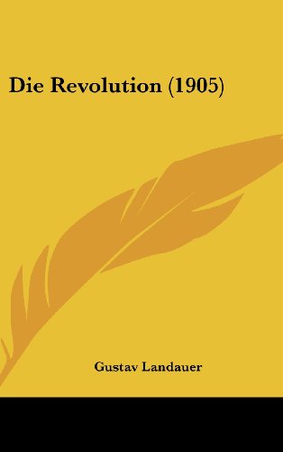 9781161222852: Die Revolution (1905)