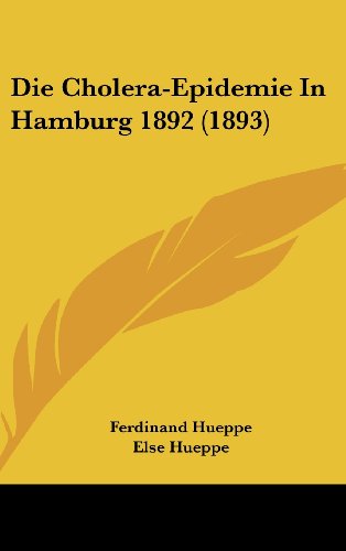 9781161224726: Cholera-Epidemie in Hamburg 1892 (1893)