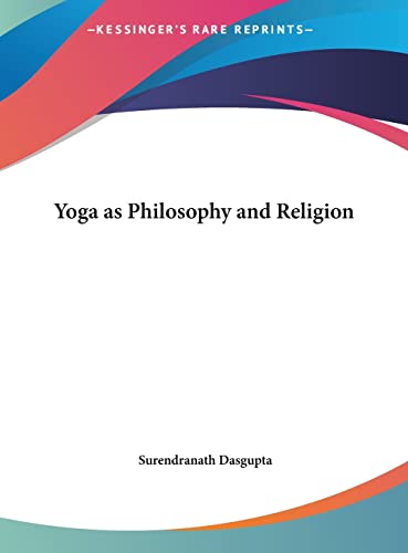 9781161378122: Yoga as Philosophy and Religion