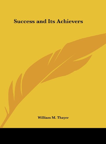 9781161386790: Success and Its Achievers