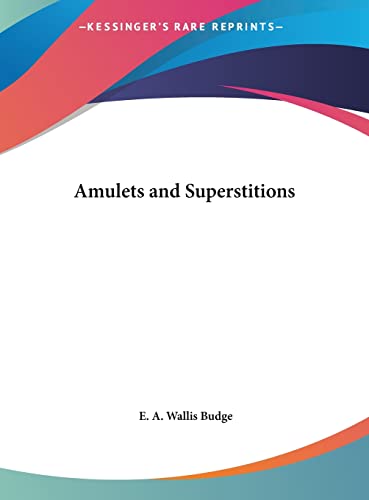 9781161388268: Amulets and Superstitions