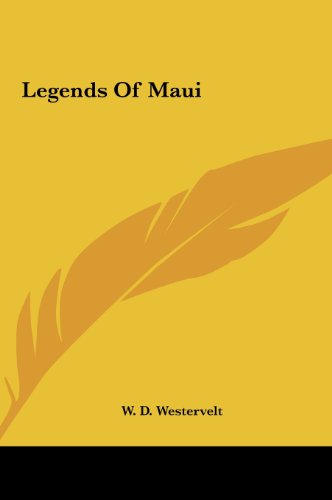 9781161439090: Legends Of Maui