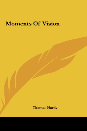 9781161443073: Moments of Vision