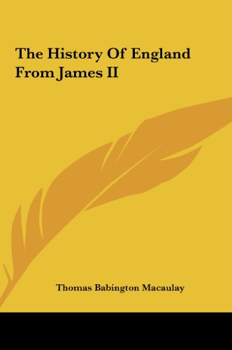 The History Of England From James II (9781161465907) by Macaulay, Thomas Babington