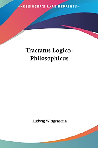 Stock image for Tractatus Logico-Philosophicus for sale by Zubal-Books, Since 1961