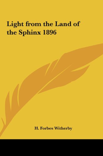 9781161489460: Light from the Land of the Sphinx 1896