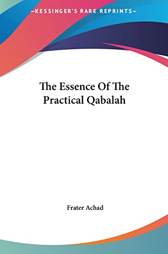 9781161501643: The Essence Of The Practical Qabalah