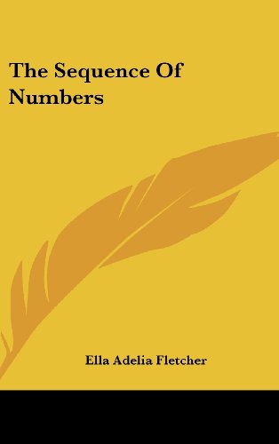 The Sequence Of Numbers (9781161521818) by Fletcher, Ella Adelia