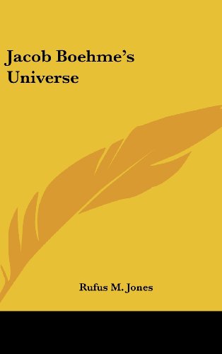 Jacob Boehme's Universe (9781161530735) by Jones, Rufus M.