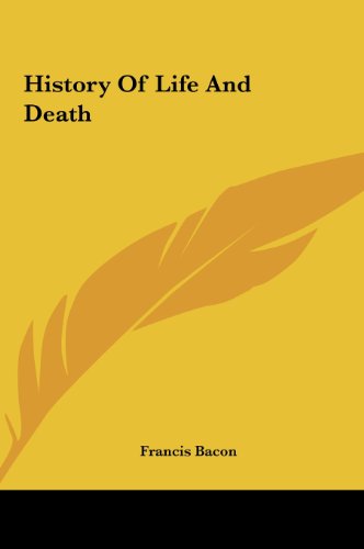 9781161549393: History of Life and Death