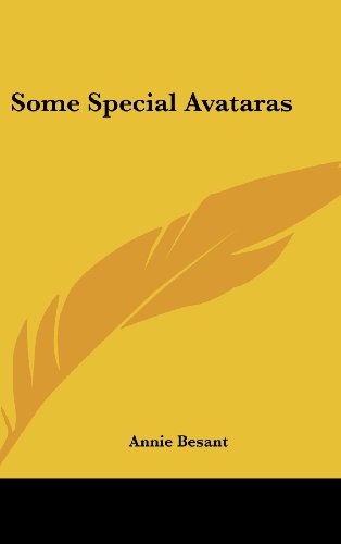 Some Special Avataras (9781161562170) by Besant, Annie