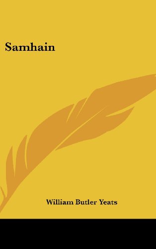 Samhain (9781161609127) by Yeats, William Butler