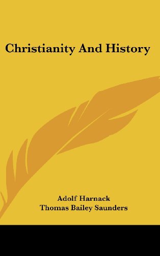 Christianity And History (9781161619355) by Harnack, Adolf