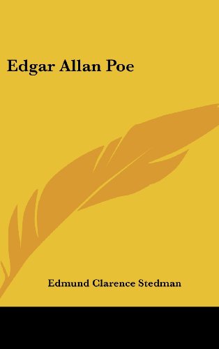 Edgar Allan Poe (9781161653588) by Stedman, Edmund Clarence
