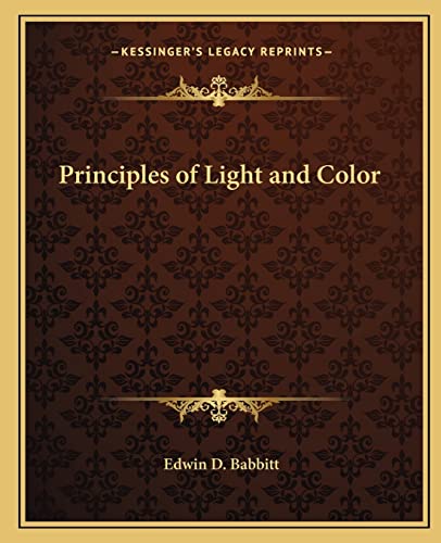 Stock image for Principles of Light and Color for sale by Lucky's Textbooks