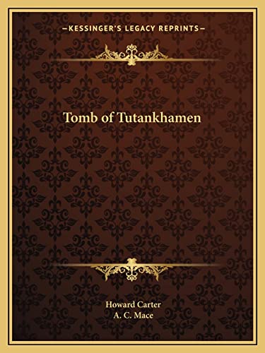 Beispielbild fr Tomb of Tutankhamen zum Verkauf von California Books