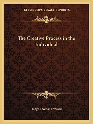 Stock image for The Creative Process in the Individual for sale by THE SAINT BOOKSTORE