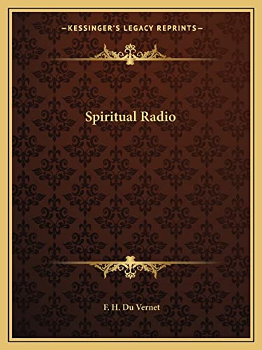 9781162612171: Spiritual Radio