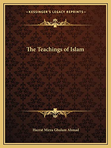 Stock image for The Teachings of Islam for sale by Lucky's Textbooks