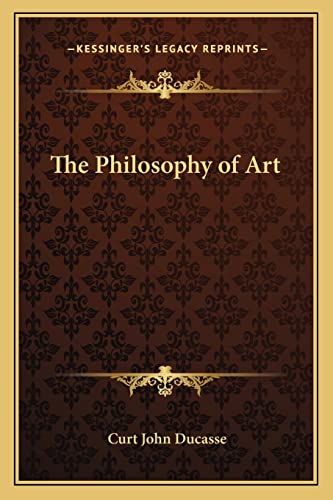 Stock image for The Philosophy of Art for sale by THE SAINT BOOKSTORE