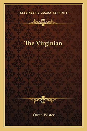 9781162639734: The Virginian