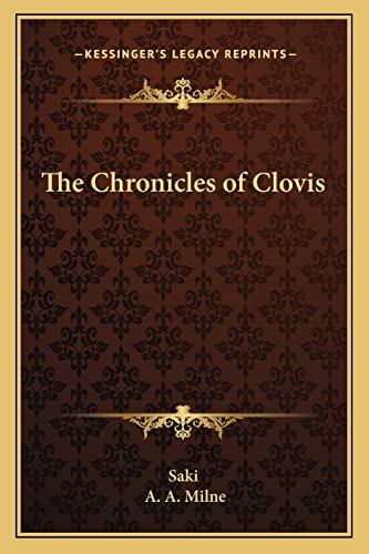 The Chronicles of Clovis (9781162643236) by Saki