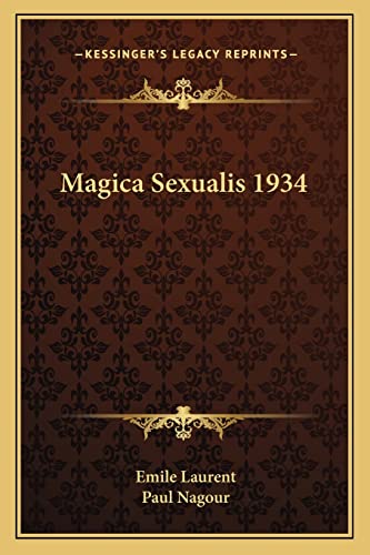 9781162736211: Magica Sexualis 1934