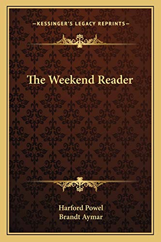 Stock image for The Weekend Reader for sale by THE SAINT BOOKSTORE