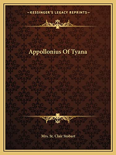 9781162827612: Appollonius Of Tyana