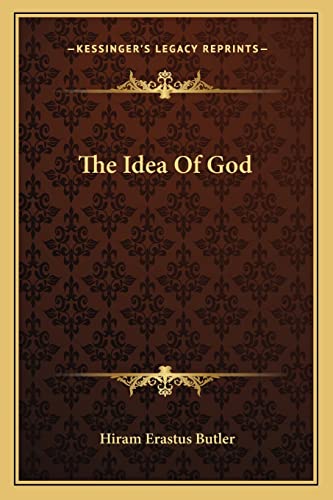 Stock image for The Idea of God for sale by THE SAINT BOOKSTORE