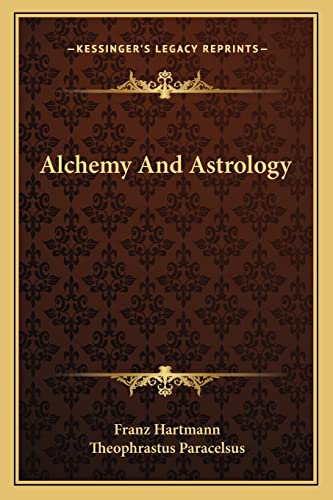 Stock image for Alchemy And Astrology for sale by HPB Inc.