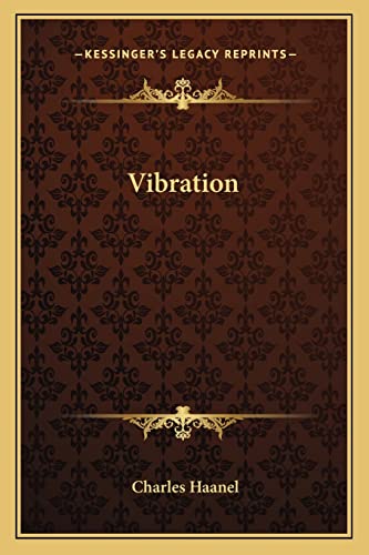 9781162866376: Vibration