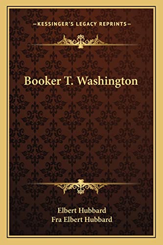 9781162883595: Booker T. Washington