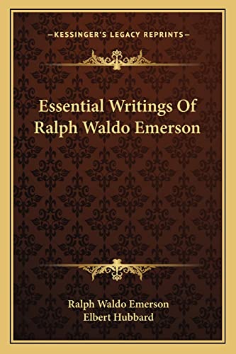 Stock image for Essential Writings Of Ralph Waldo Emerson for sale by GF Books, Inc.