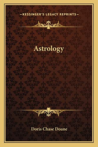 9781162916095: Astrology