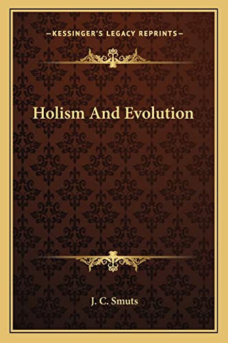 9781162959344: Holism And Evolution