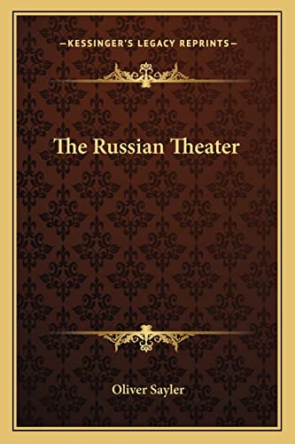 9781162959948: The Russian Theater