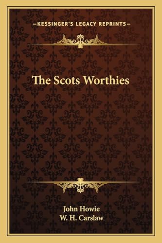 Stock image for The Scots Worthies for sale by THE SAINT BOOKSTORE