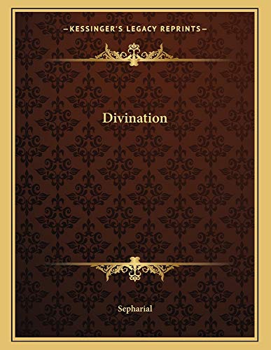 Divination (9781163054710) by Sepharial