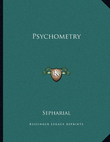 Psychometry (9781163055144) by Sepharial