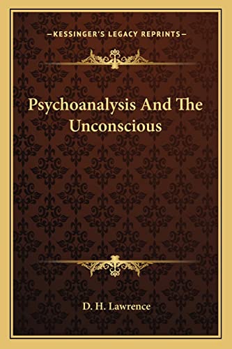 Stock image for Psychoanalysis And The Unconscious for sale by Phatpocket Limited